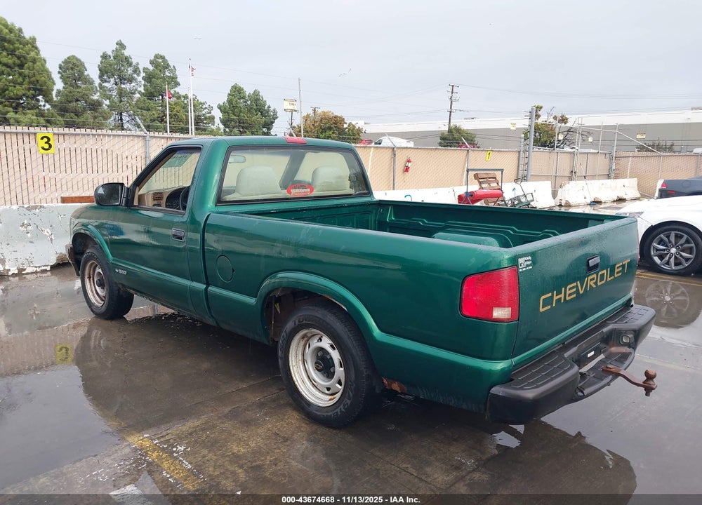 1999 CHEVROLET S-10 VIN: 1GCCS1447XK143441