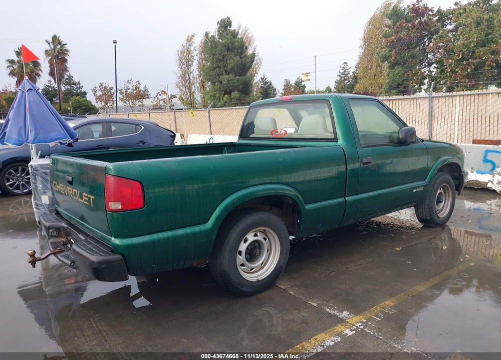 1999 CHEVROLET S-10 VIN: 1GCCS1447XK143441