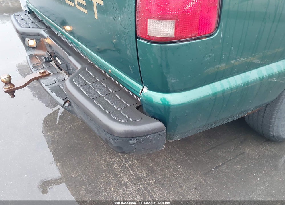 1999 CHEVROLET S-10 VIN: 1GCCS1447XK143441