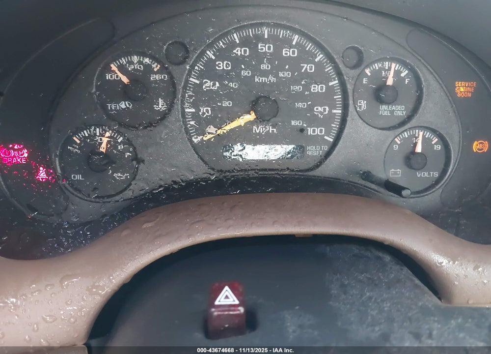 1999 CHEVROLET S-10 VIN: 1GCCS1447XK143441