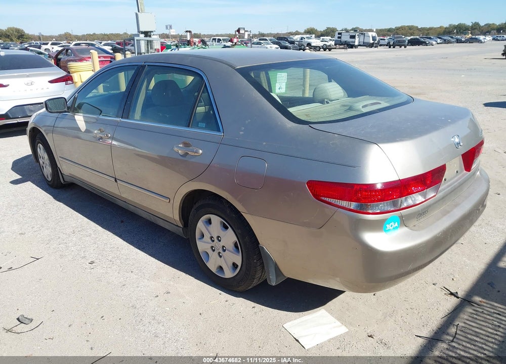 2004 HONDA ACCORD 2.4 LX VIN: 3HGCM56354G709848
