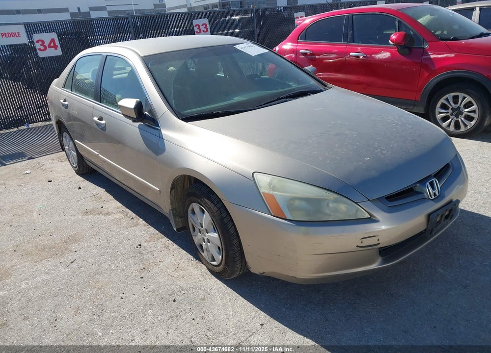 2004 HONDA ACCORD 2.4 LX VIN: 3HGCM56354G709848