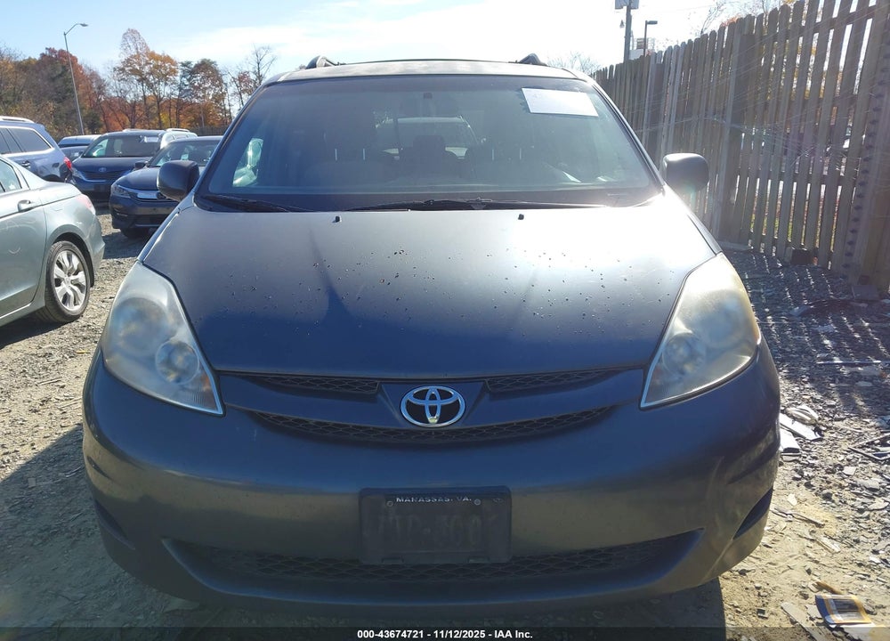 2009 TOYOTA SIENNA LE VIN: 5TDZK23C99S231671