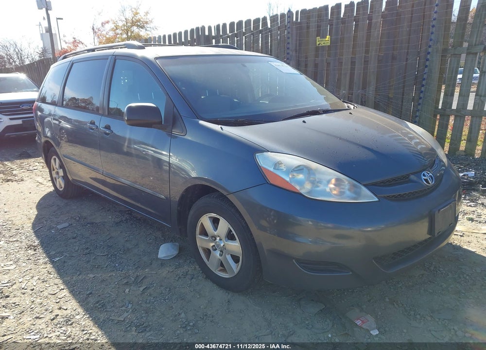 2009 TOYOTA SIENNA LE VIN: 5TDZK23C99S231671