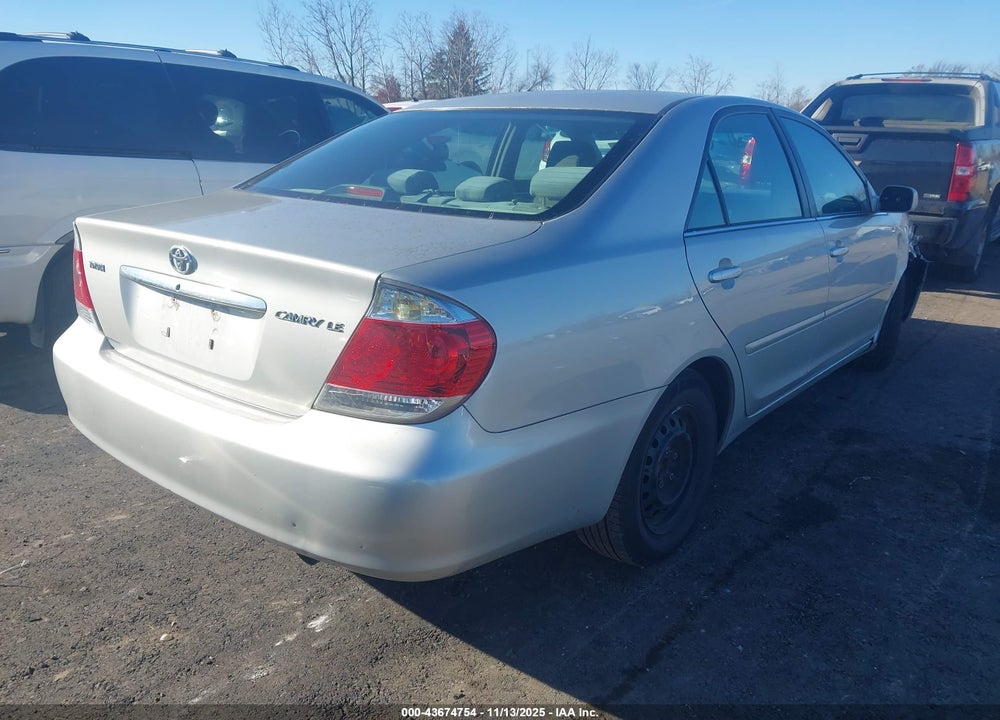 2006 TOYOTA CAMRY LE VIN: 4T1BE32K96U163446