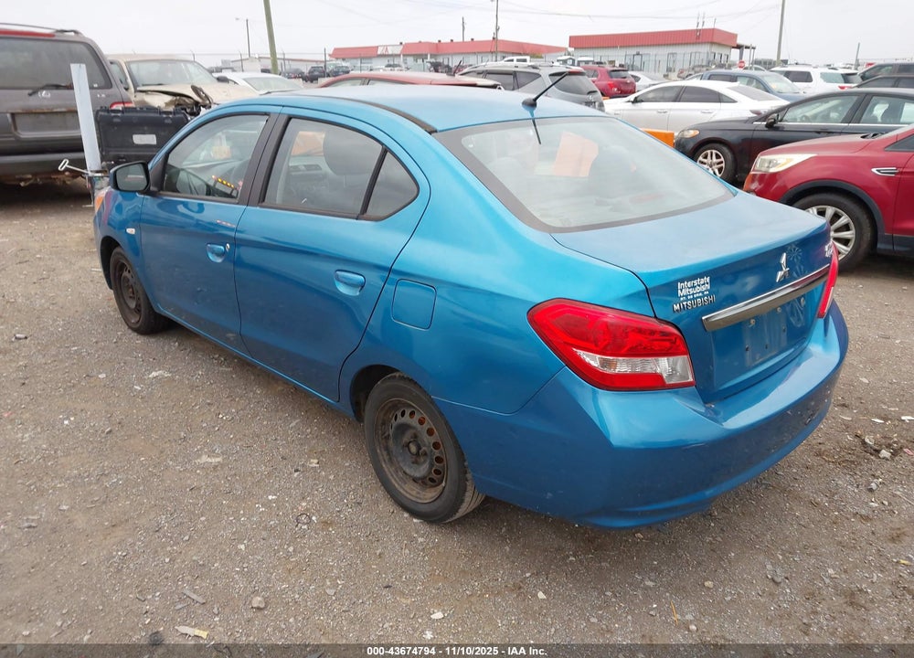 2017 MITSUBISHI MIRAGE G4 ES VIN: ML32F3FJXHHF07256