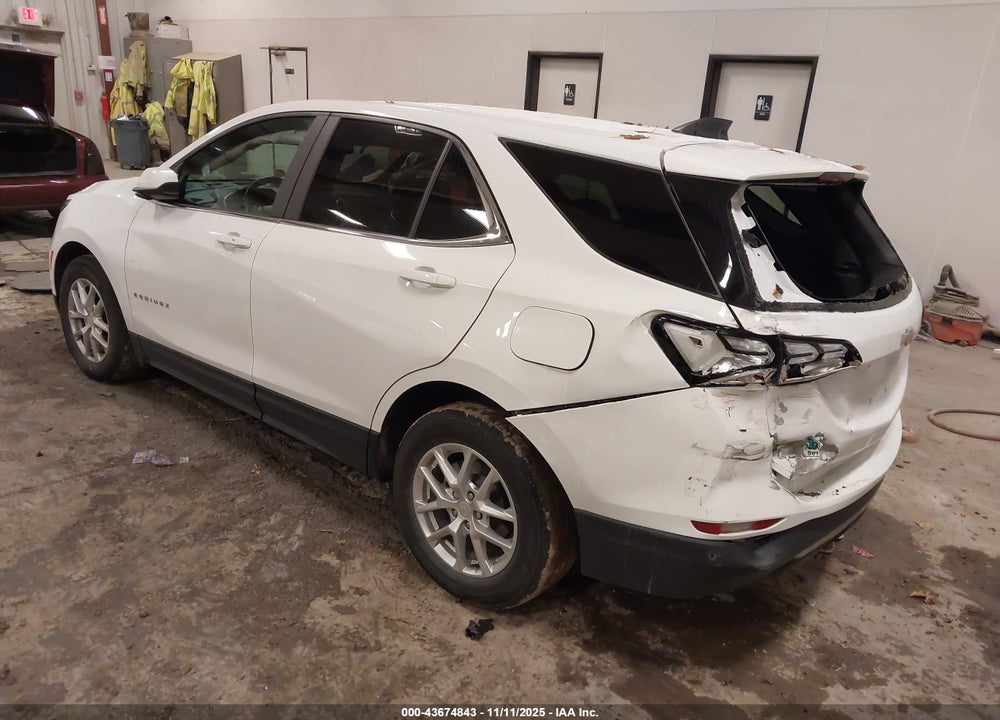 2022 CHEVROLET EQUINOX FWD LT VIN: 3GNAXKEV7NL122145