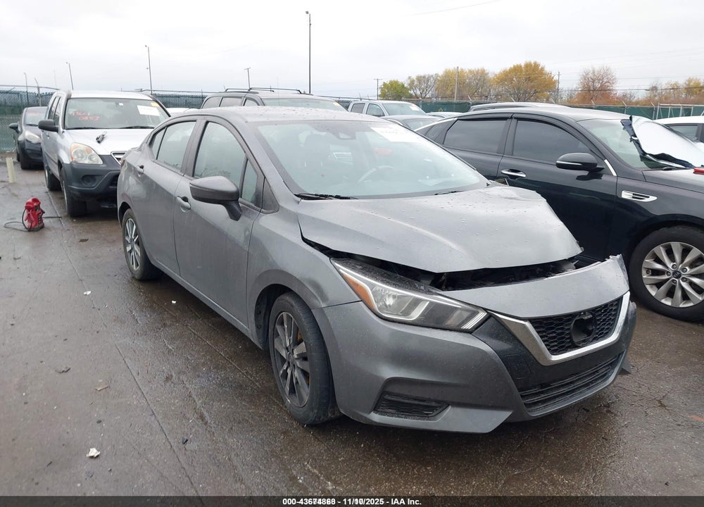 2021 NISSAN VERSA SV XTRONIC CVT VIN: 3N1CN8EV9ML844762