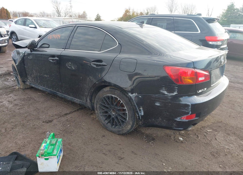 2008 LEXUS IS 250 VIN: JTHCK262685026031