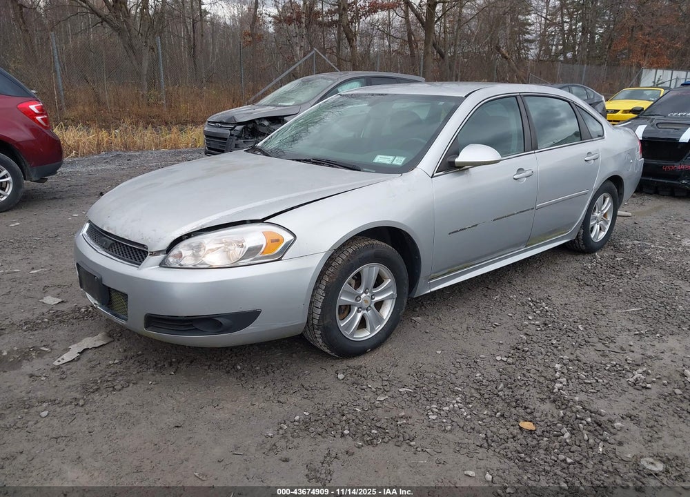 2013 CHEVROLET IMPALA LS VIN: 2G1WF5E37D1156032