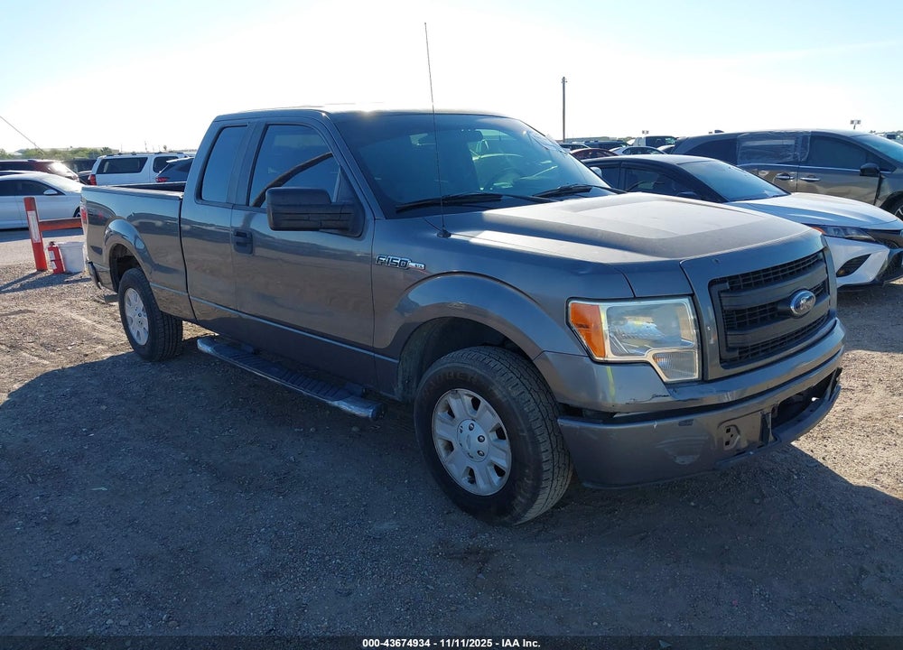 2013 FORD F-150 STX VIN: 1FTEX1CM5DKE55491