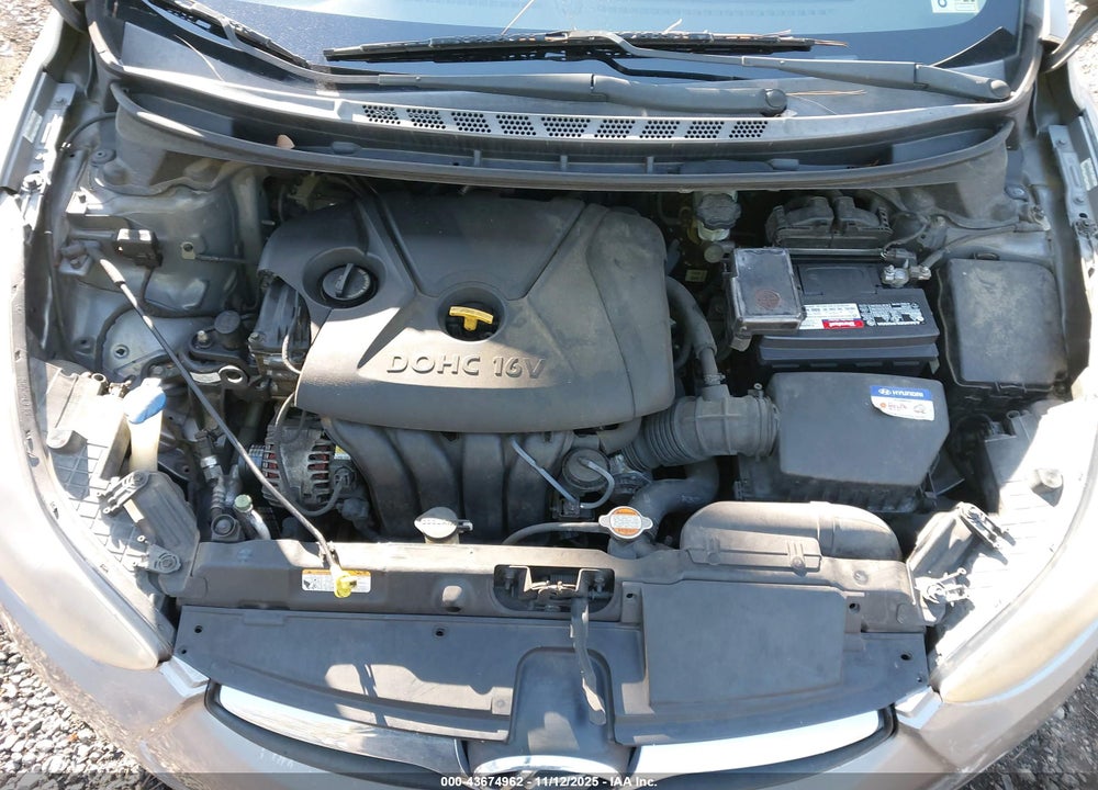 2011 HYUNDAI ELANTRA GLS (ULSAN PLANT) VIN: KMHDH4AE8BU093031