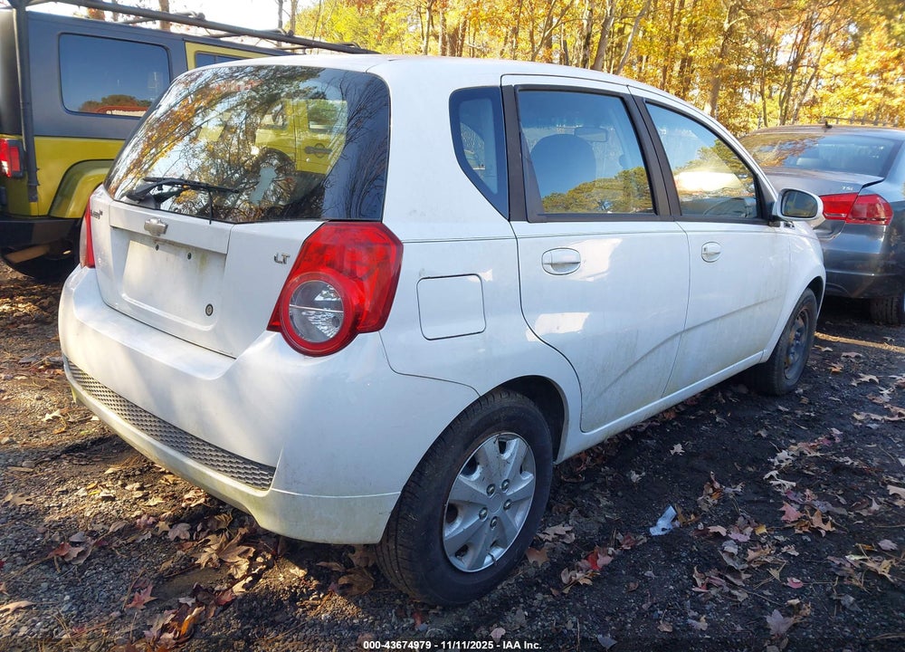2011 CHEVROLET AVEO 1LT VIN: KL1TD6DEXBB185151