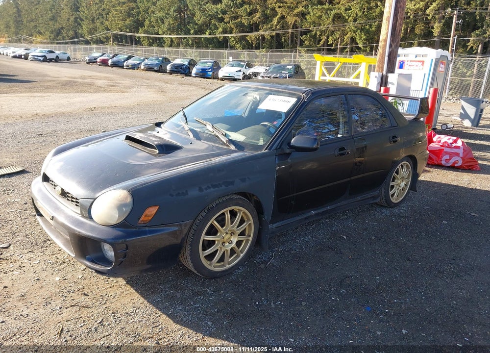 2002 SUBARU IMPREZA WRX VIN: JF1GD29682G508111