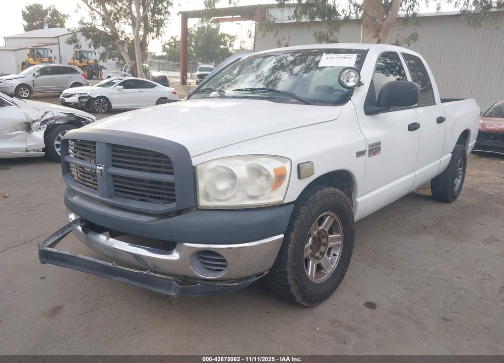 2007 DODGE RAM 2500 VIN: 3D7KR28D77G817480