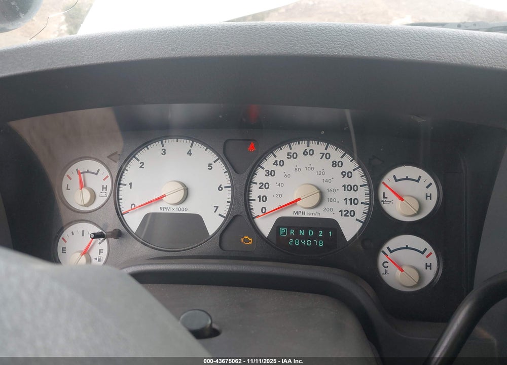 2007 DODGE RAM 2500 VIN: 3D7KR28D77G817480