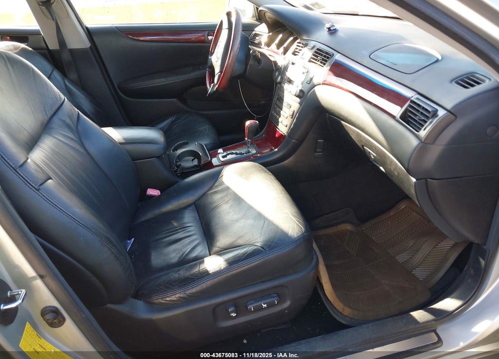 2004 LEXUS ES 330 VIN: JTHBA30G345010727