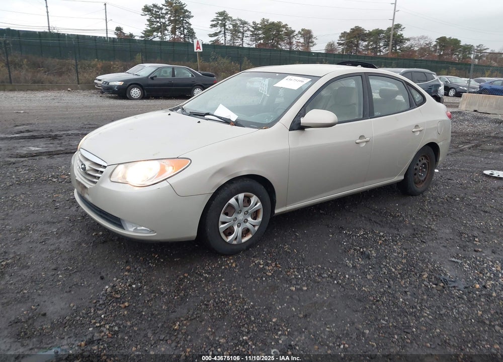 2010 HYUNDAI ELANTRA VIN: KMHDU4AD3AU194446