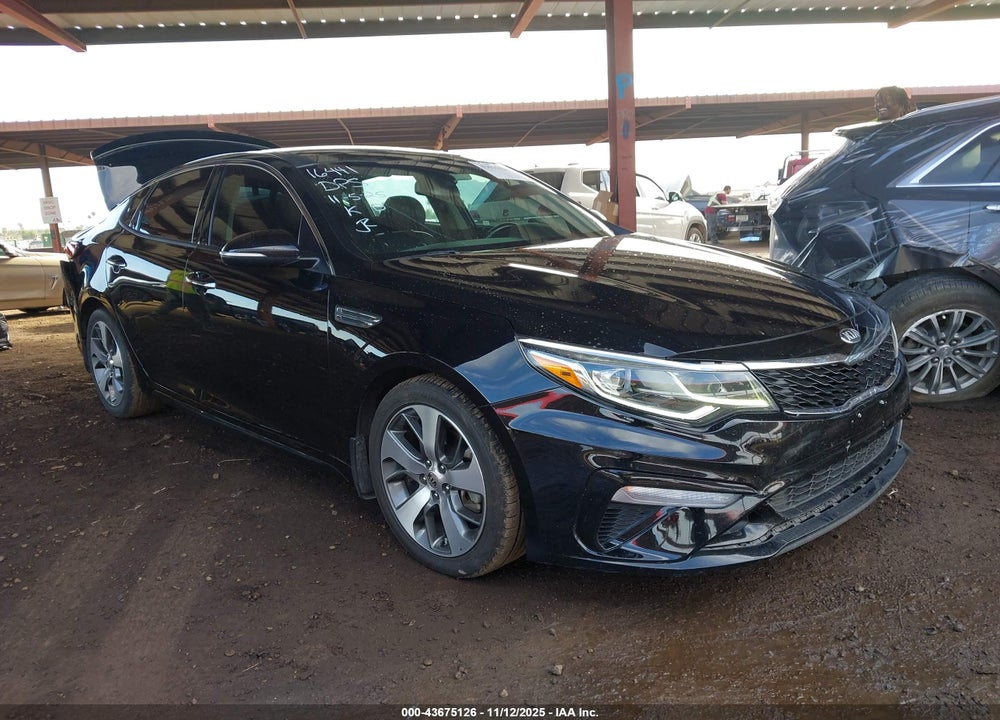 2019 KIA OPTIMA S VIN: 5XXGT4L37KG359477
