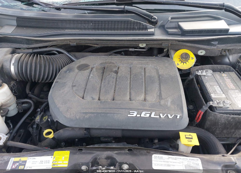 2015 DODGE GRAND CARAVAN SXT PLUS VIN: 2C4RDGCG3FR738595