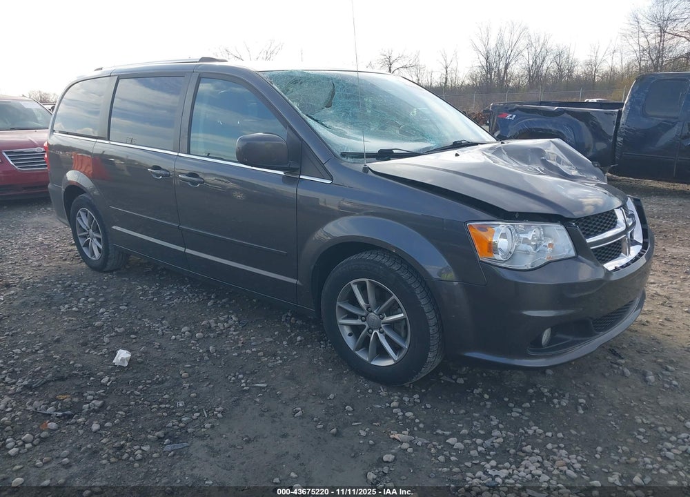 2015 DODGE GRAND CARAVAN SXT PLUS VIN: 2C4RDGCG3FR738595