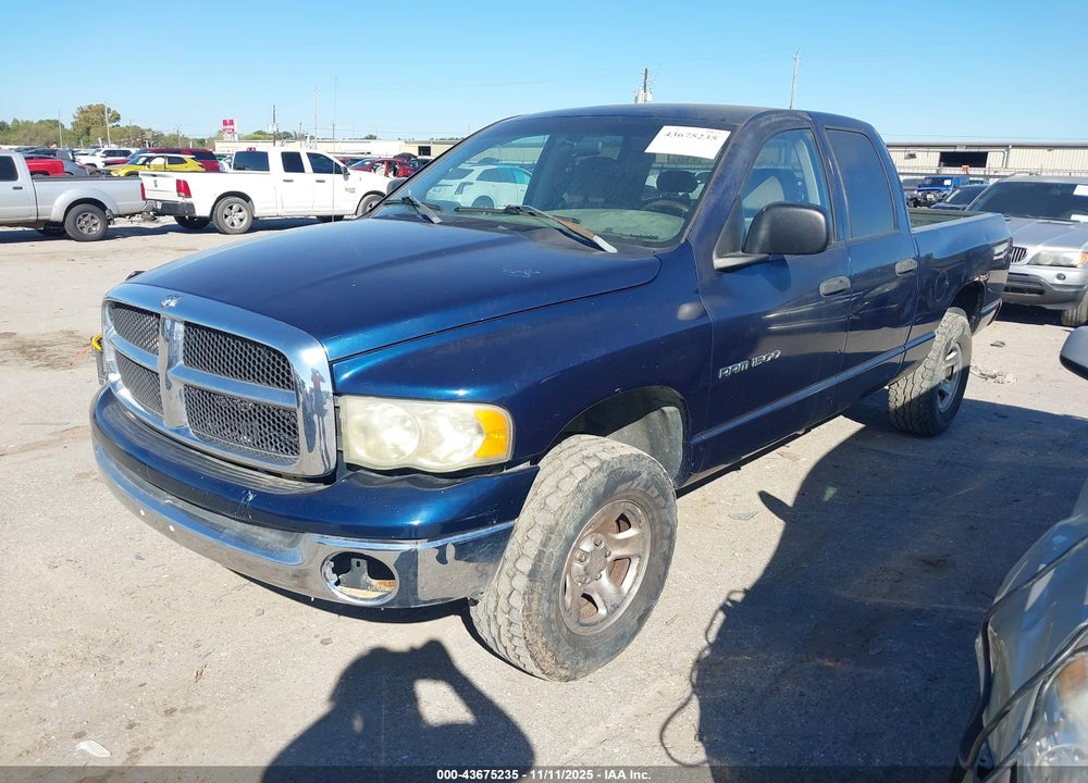 2004 DODGE RAM 1500 SLT/LARAMIE VIN: 1D7HU18N54S598647
