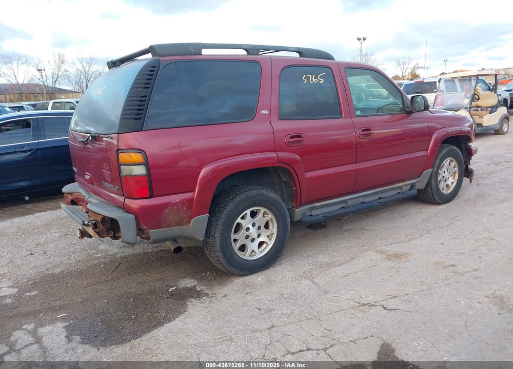 2005 CHEVROLET TAHOE Z71 VIN: 1GNEK13T45R220439
