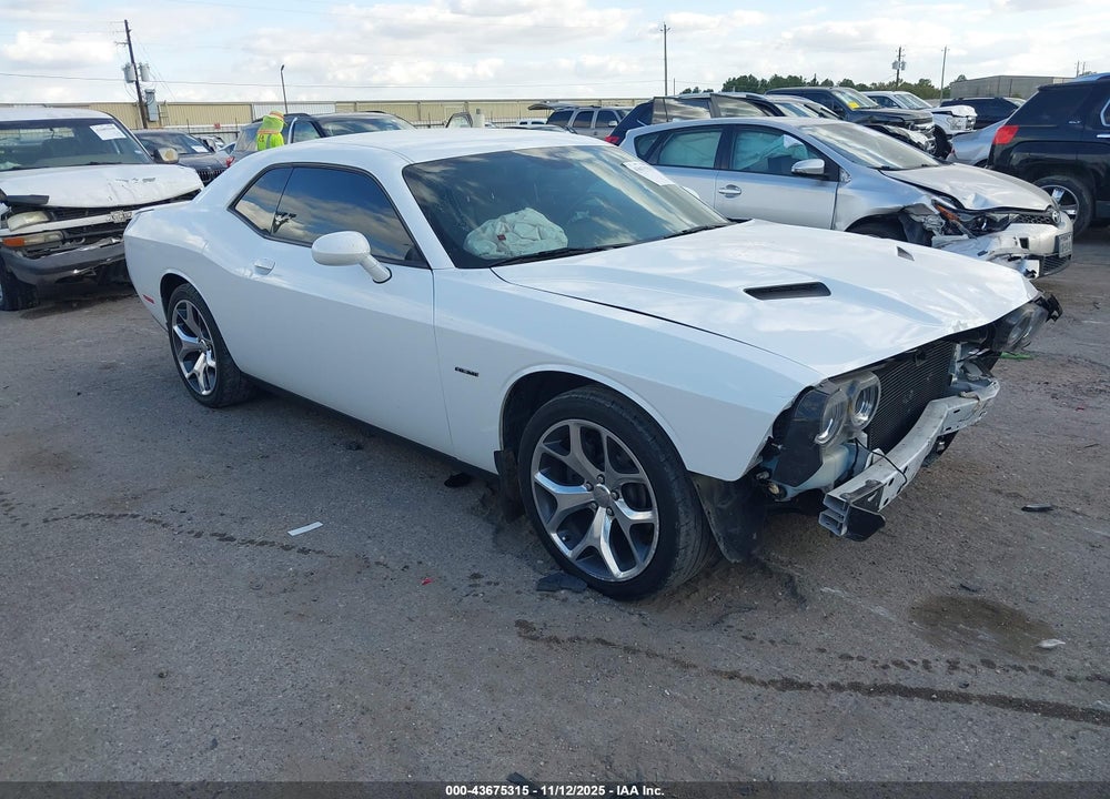 2015 DODGE CHALLENGER R/T VIN: 2C3CDZAT1FH906374