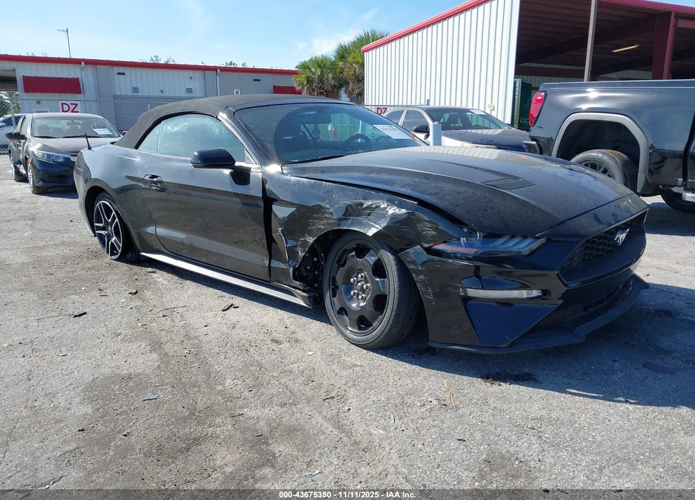 2019 FORD MUSTANG ECOBOOST PREMIUM VIN: 1FATP8UH1K5115533