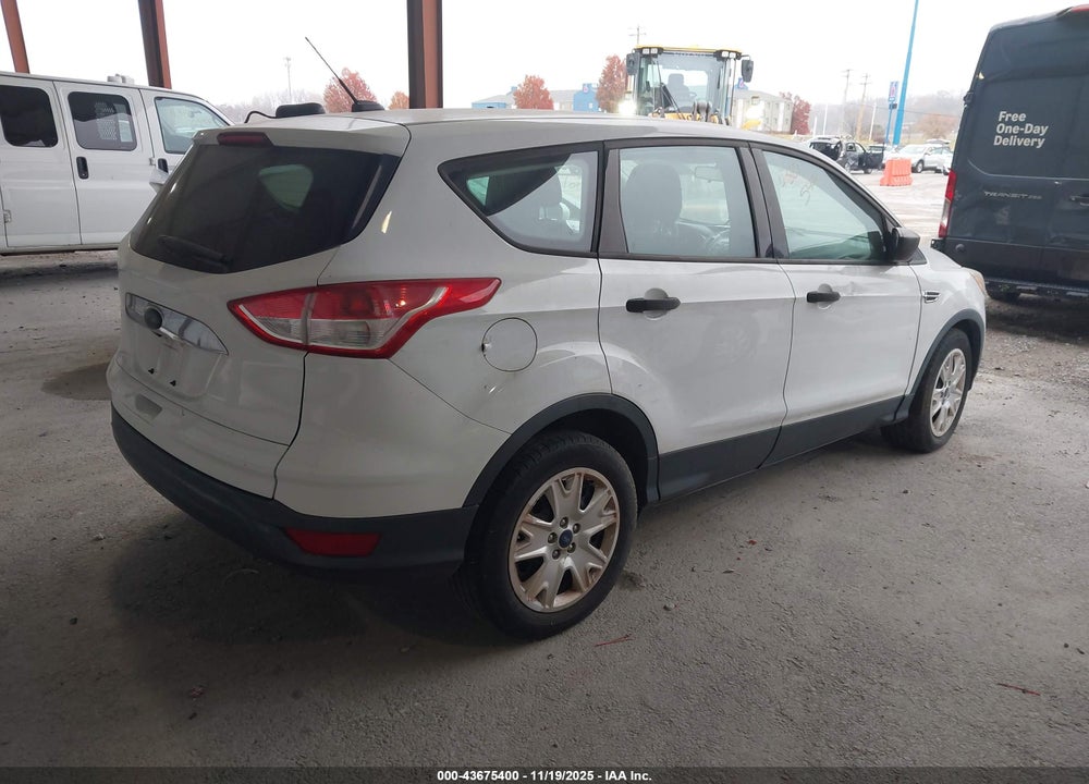 2014 FORD ESCAPE S VIN: 1FMCU0F70EUD09999