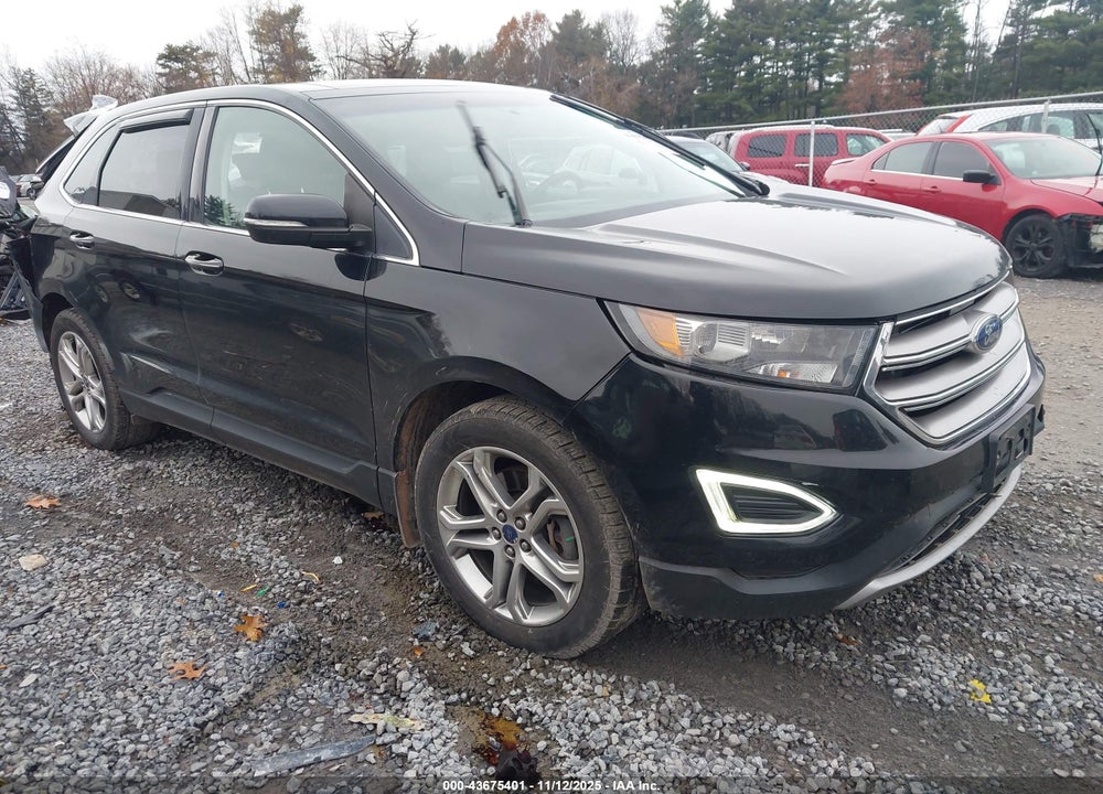 2018 FORD EDGE TITANIUM VIN: 2FMPK4K91JBB19506