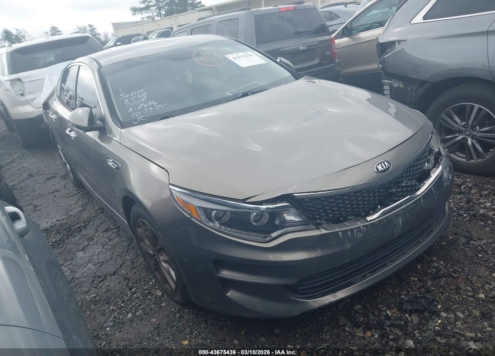 2016 KIA OPTIMA EX VIN: 5XXGU4L33GG106256