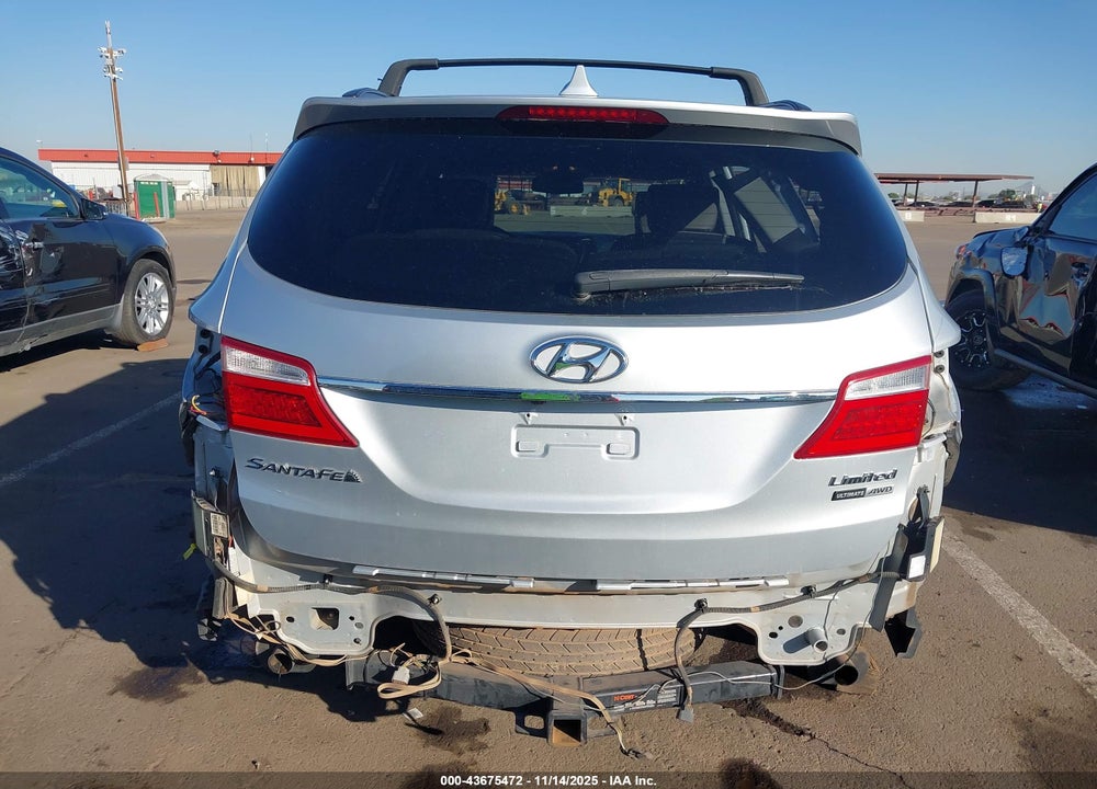 2015 HYUNDAI SANTA FE LIMITED VIN: KM8SRDHF1FU121857