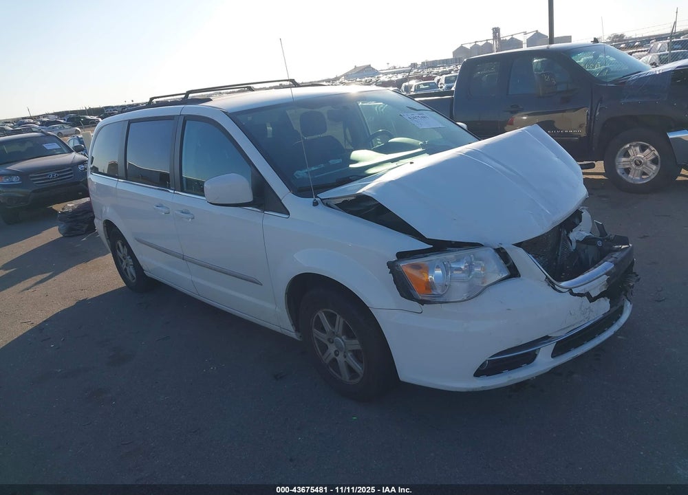 2011 CHRYSLER TOWN & COUNTRY TOURING VIN: 2A4RR5DGXBR688142