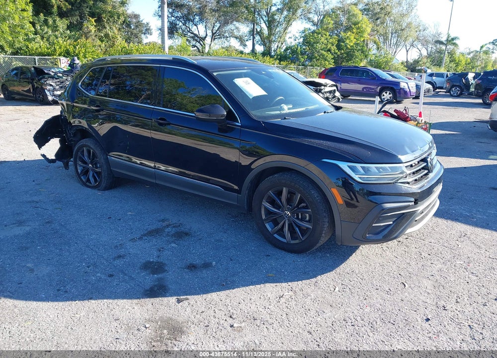 2022 VOLKSWAGEN TIGUAN 2.0T SE VIN: 3VV2B7AX7NM017780