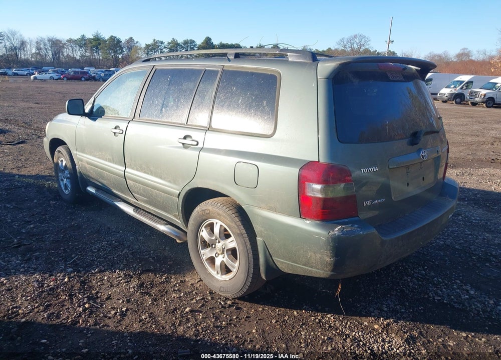 2004 TOYOTA HIGHLANDER V6 VIN: JTEEP21A640038998