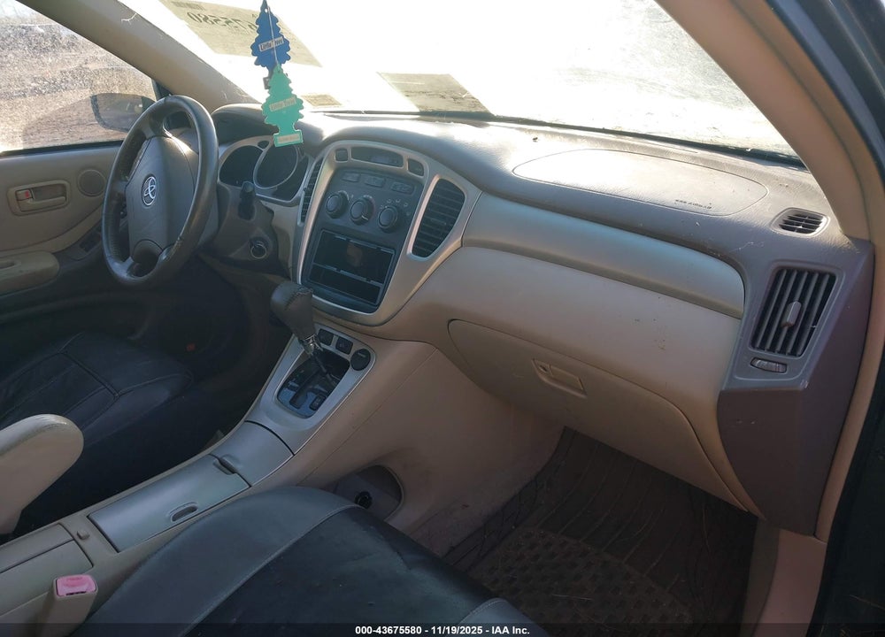 2004 TOYOTA HIGHLANDER V6 VIN: JTEEP21A640038998