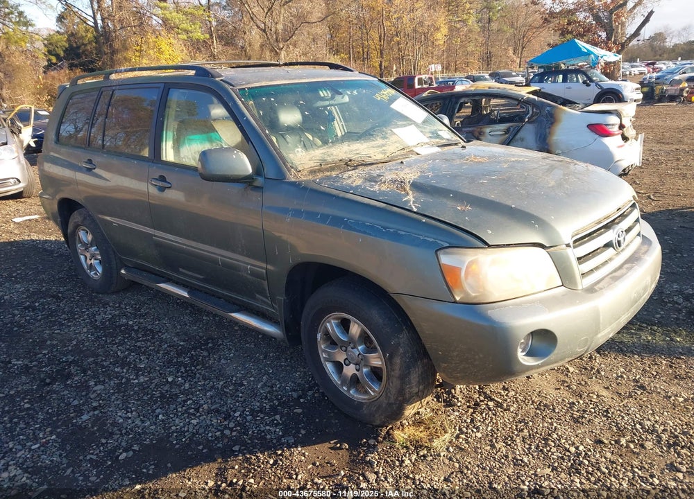 2004 TOYOTA HIGHLANDER V6 VIN: JTEEP21A640038998