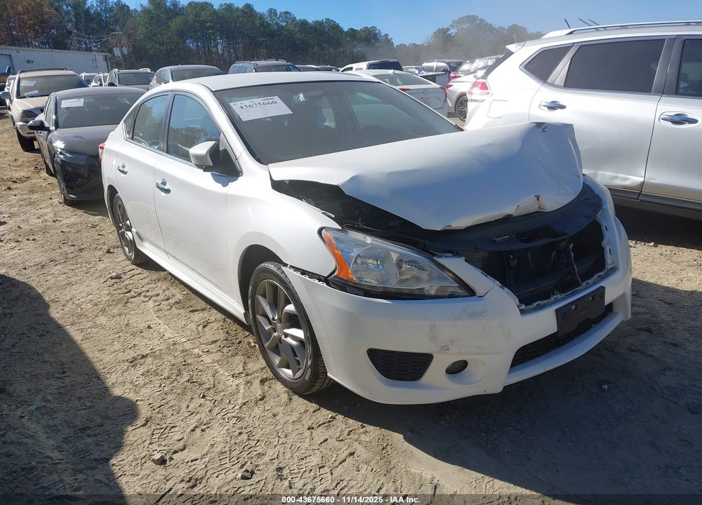 2013 NISSAN SENTRA SR VIN: 3N1AB7APXDL752187