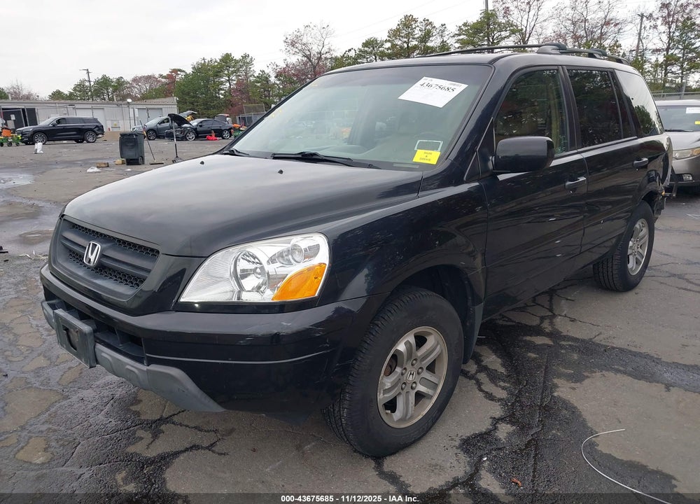 2005 HONDA PILOT EX-L VIN: 2HKYF18785H534916