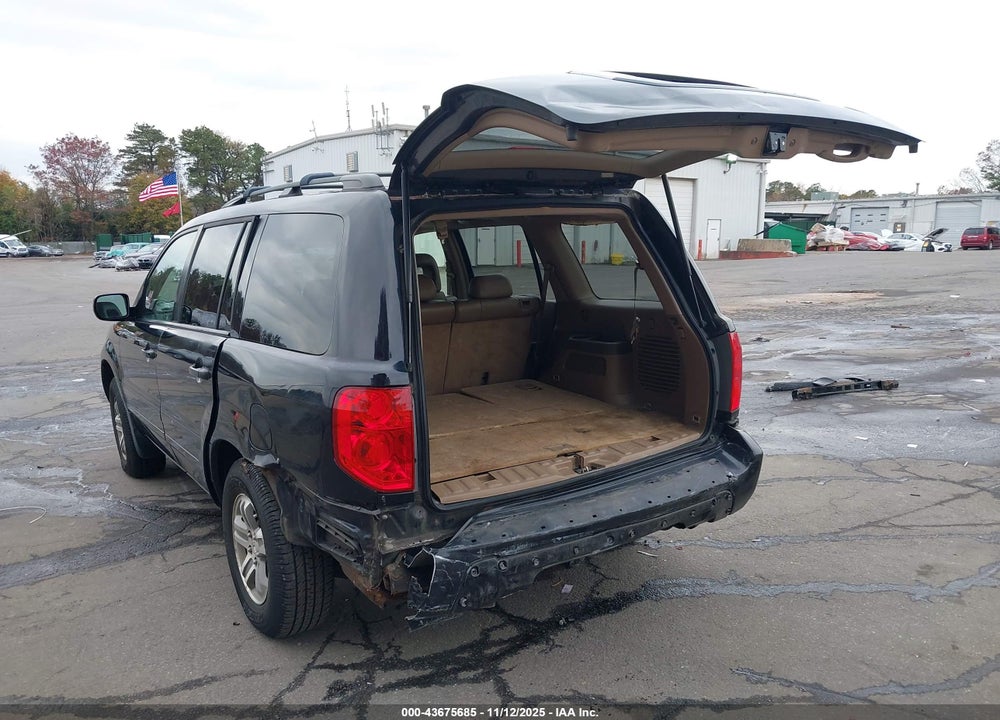 2005 HONDA PILOT EX-L VIN: 2HKYF18785H534916