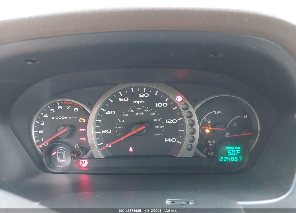 2005 HONDA PILOT EX-L VIN: 2HKYF18785H534916