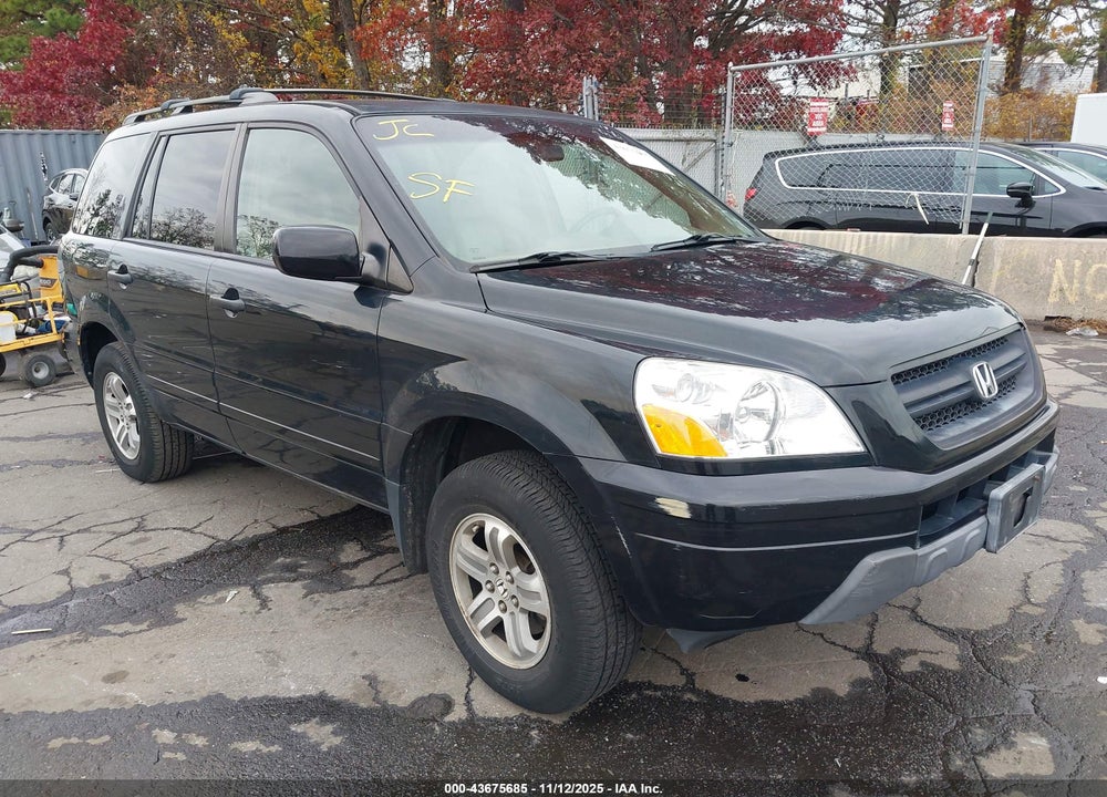 2005 HONDA PILOT EX-L VIN: 2HKYF18785H534916