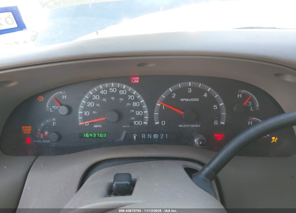2002 FORD EXPEDITION EDDIE BAUER VIN: 1FMRU17W32LA16542