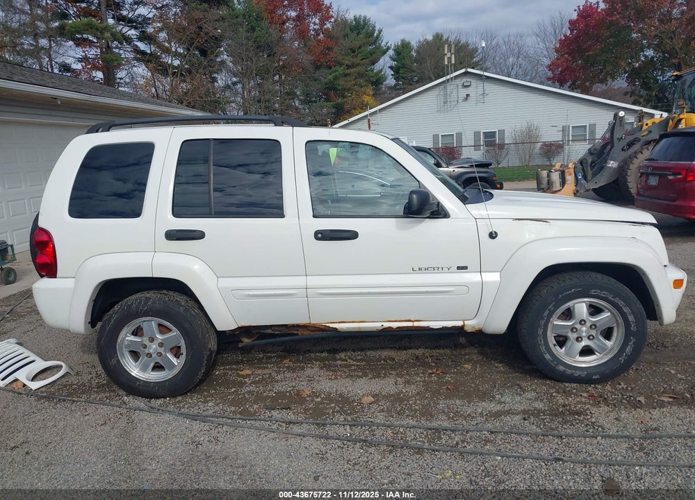 2002 JEEP LIBERTY LIMITED EDITION VIN: 1J4GL58K42W367762