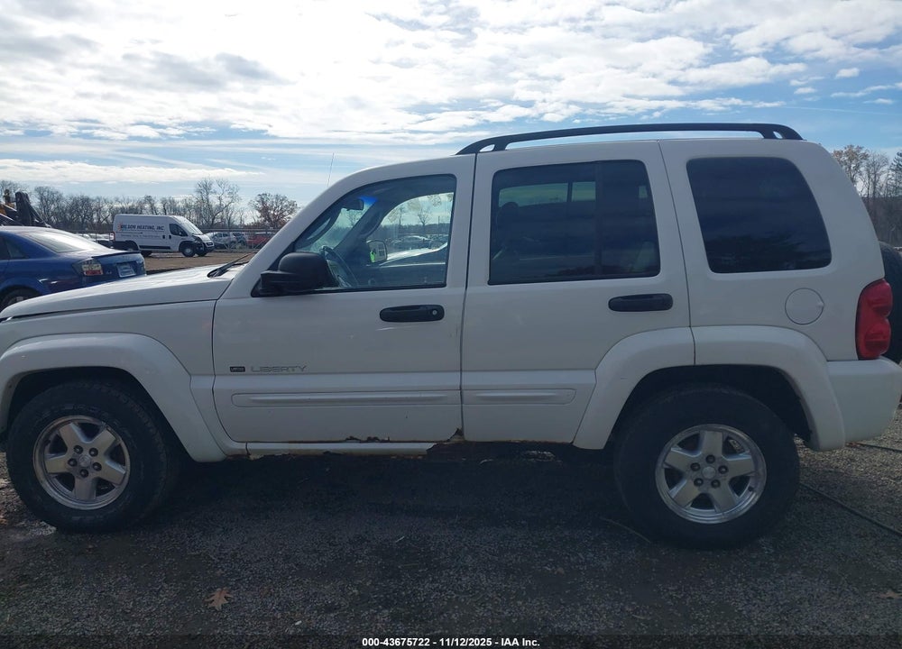 2002 JEEP LIBERTY LIMITED EDITION VIN: 1J4GL58K42W367762
