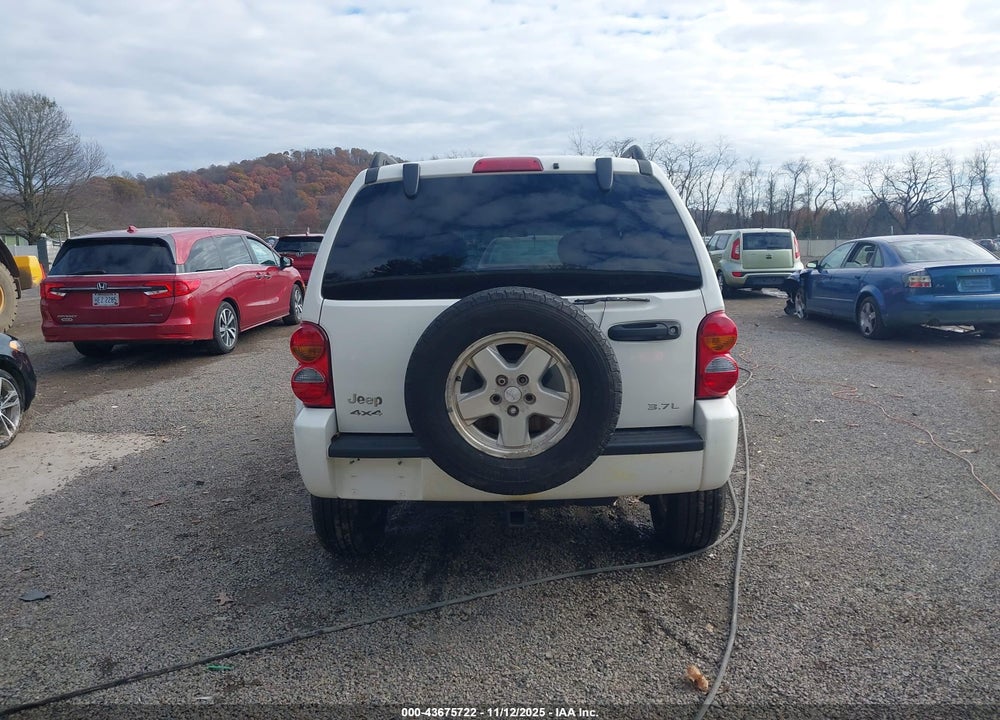 2002 JEEP LIBERTY LIMITED EDITION VIN: 1J4GL58K42W367762