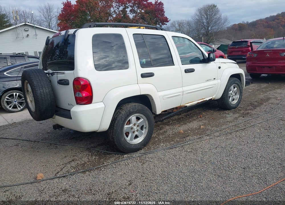 2002 JEEP LIBERTY LIMITED EDITION VIN: 1J4GL58K42W367762