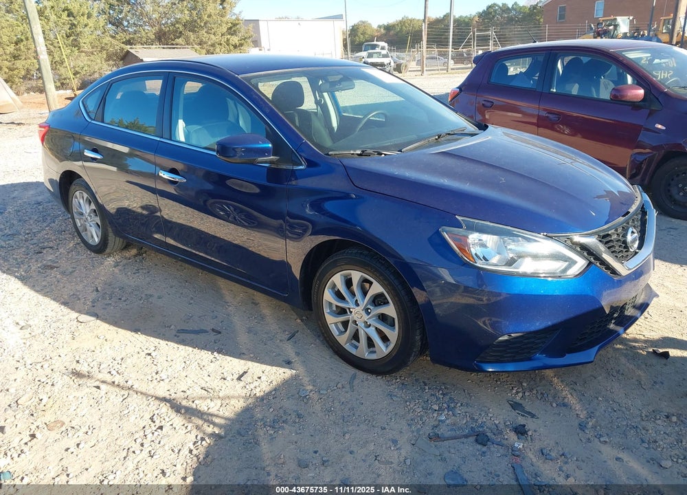2018 NISSAN SENTRA SV VIN: 3N1AB7AP1JL655486