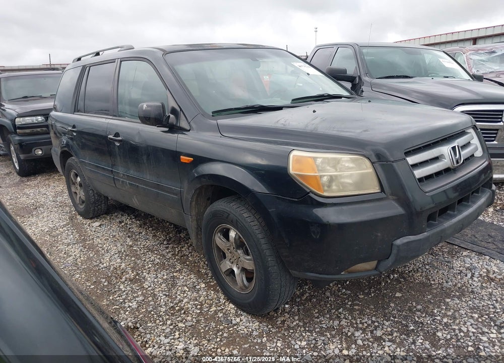 2006 HONDA PILOT EX-L VIN: 2HKYF18596H518885